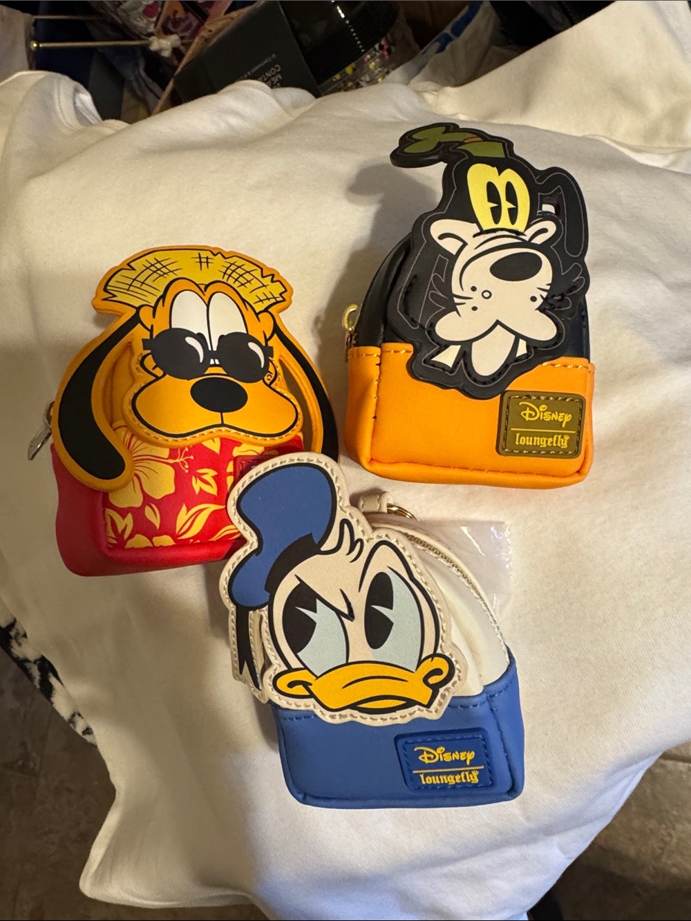 Loungefly Disney  Picnic Mystery Mini
Backpack Keychains